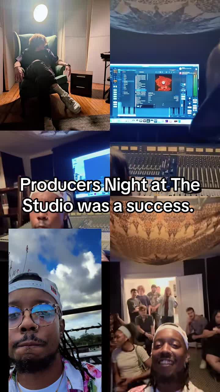 Studio equipment and people from The Facility recap